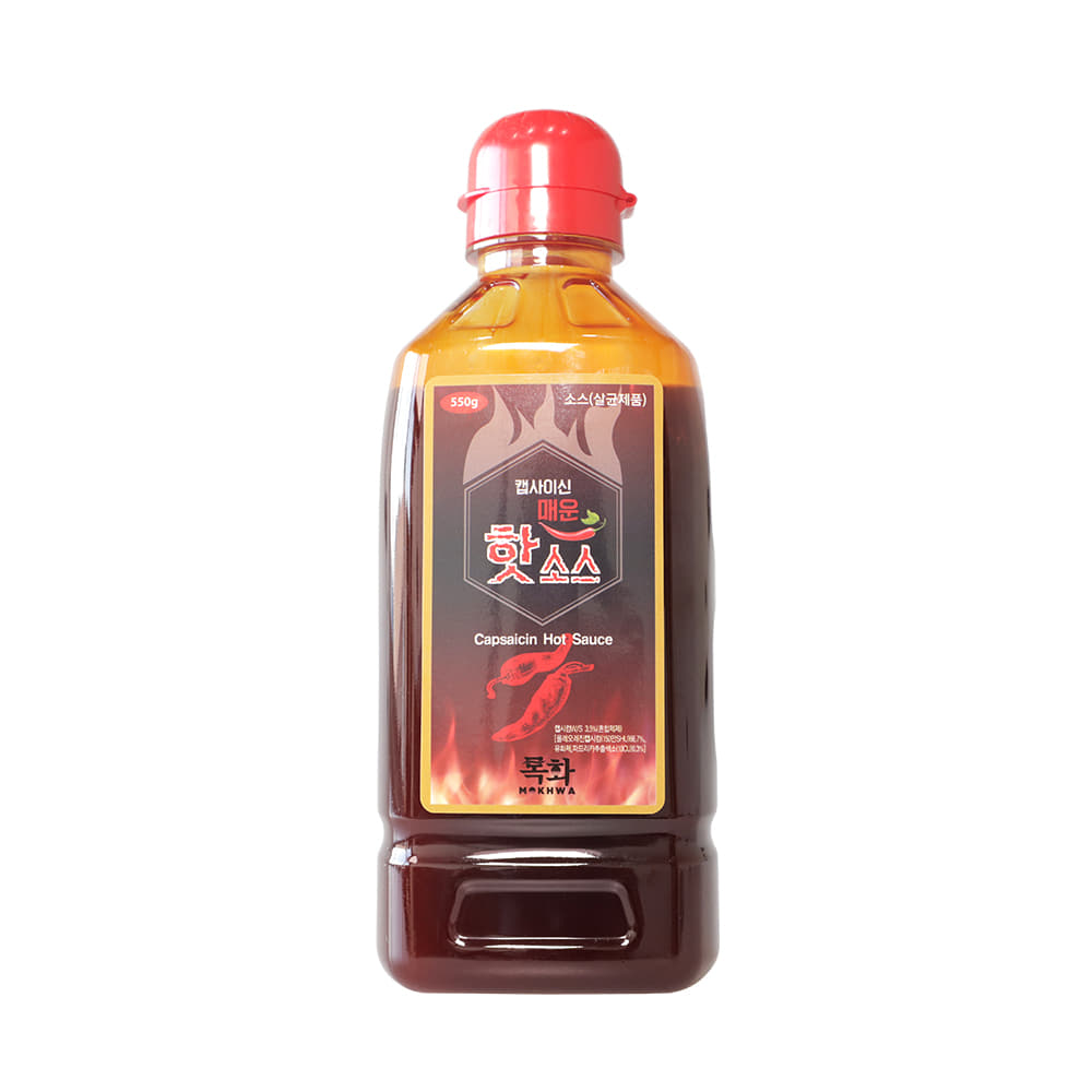 Delicious Market, [Delicious Market] Capsaicin Spicy Hot Sauce 550g